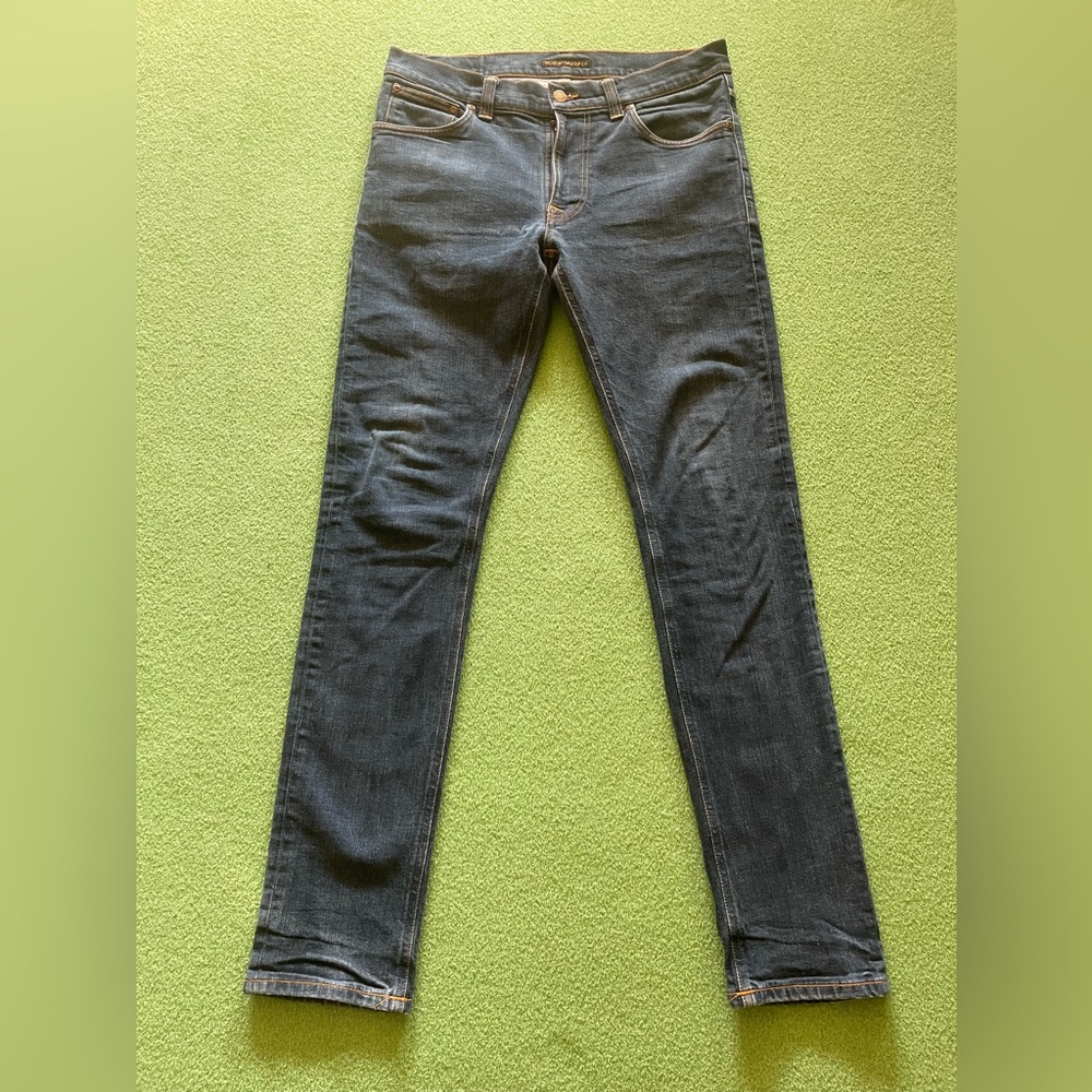 Nudie Jeans co lean dean size 33 waist 34 length